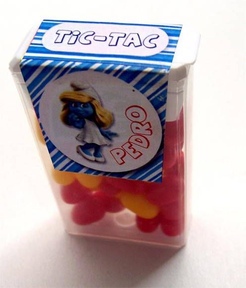 Rótulo para Tic Tac Personalizado