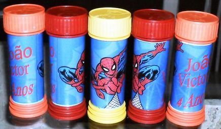 Rótulo para Bolinhas de Sabão