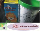 Caneca para Colorir + Giz de Cera Personalizado