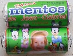 Embalagem para Pastilhas Mentos Personalizada